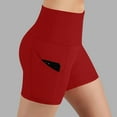 thumbnail image 5 of ZyeKqe Biker Shorts for Women Belly Control High Waisted Yoga Shorts Stretchy Compression Tight Shorts, 5 of 8