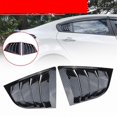 thumbnail image 5 of 1pair Rear Side Window Louver Spoiler Panel 1/4 Quarter Cover For Cerato Sedan 2013-2018, 5 of 5