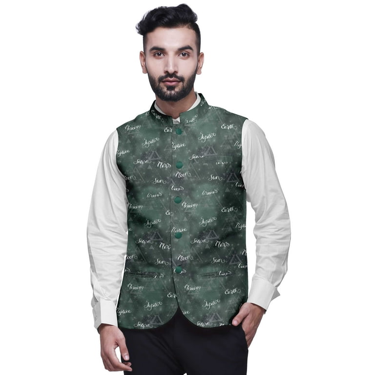 Mens 2025 teal waistcoat