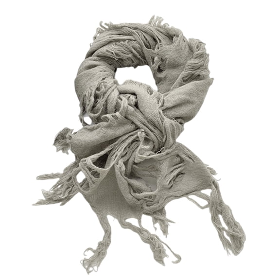 Distressed Neck Scarf Popular 2000s Unisex Scarf Neck Warmer for Winter Wear