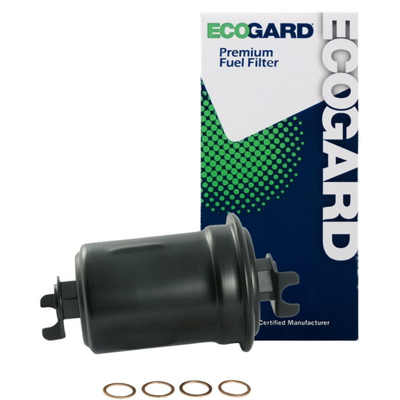 ECOGARD XF45075 Premium Fuel Filter Fits Toyota Tacoma 2.4L 1995-2004, Tacoma 2.7L 1995-2004, 4Runner 2.7L 1996-2000, T100 2.7L 1994-1998