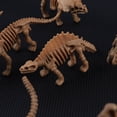 thumbnail image 3 of KAKOWELY 12pcs Assorted Dinosaur Skeleton Models Figures for Kids,3.58"X1.18"X1.65", 3 of 5