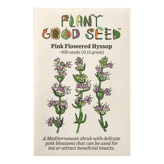 Pink Flowered Hyssop Seeds