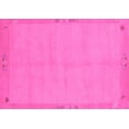 thumbnail image 1 of Ahgly Company Indoor Rectangle Abstract Pink Modern Area Rugs, 6' x 9', 1 of 4