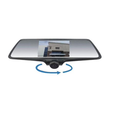 BOYO VTR50M - Rear-View Mirror with 5