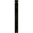 thumbnail image 5 of Ekena Millwork 1 1/2"W x 7 1/2"D x 10"H Traditional Wrought Iron Bracket, (Single center brace), Antiqued Warm Silver, 5 of 8