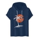 thumbnail image 1 of Camisetas de Manga Corta para Hombre Camiseta Deportiva con Capucha de Moda de Impresión Casual, Ligera para el Uso Diario Del Verano, 1 of 7