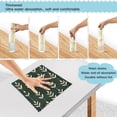 thumbnail image 3 of Yayeee 6 Pack Kitchen Dish Cloths Set for Washing Soft Drying Absorbent Microfiber Towels, Green Plants, 3 of 9