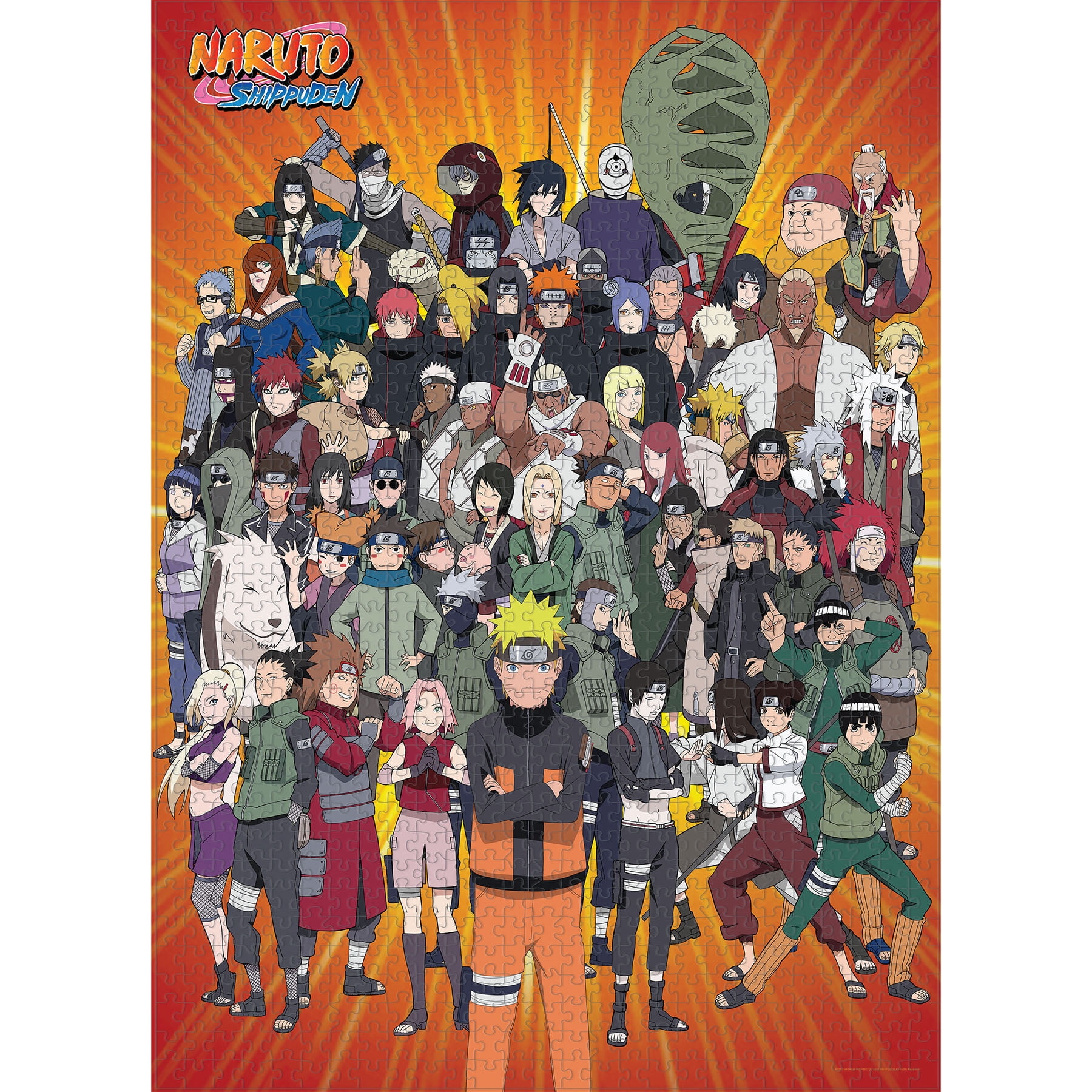 Rivals, 1000 pcs Naruto puzzle by USAopoly : r/Naruto