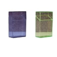 thumbnail image 1 of Caja de de 2 piezas, caja expositora de , útil, ligera, portátil, dispensador de con tapa, funda para mujeres, , hombres, regalo Verde Púrpura CUTICAT Caso titular, 1 of 8