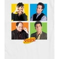thumbnail image 3 of Seinfeld - Seinfeld Character Grid - Men's Short Sleeve Graphic T-Shirt, 3 of 5