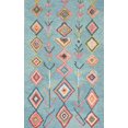 thumbnail image 2 of nuLOOM Belini Turquoise 2 Pieds 6 Pouces x 12 Pieds, 2 of 2
