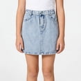 thumbnail image 2 of Jeans Skirt for Girls Casual Denim Mini Skirt Cute Denim Skirt Girls Summer Outfits Girls Skirt 11-12 Years, 2 of 9