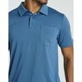 thumbnail image 5 of Real Essentials 3 Pack: Men's Short Sleeve Pocket Polo Shirt Dry-Fit Performance Tactical Golf (Available In Big & Tall), 5 of 7