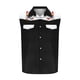 thumbnail image 3 of Camisas de Cuello para los Hombres de Moda Casual Imprimir Turndown Cuello sin Mangas Bolsillos Deportivos Tanque, Ligero Top de Verano, 3 of 5