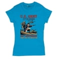 thumbnail image 5 of US Army 250 Anniversary T-Shirt Military Veteran DD 214 Patriotic Women's Tee, 5 of 7