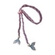 thumbnail image 5 of Buceo de buceo Snorkeling Long Hair Wrapper Banda para el cabello de cabello envoltura de bucle hecho a mano Morado rosa, 5 of 8