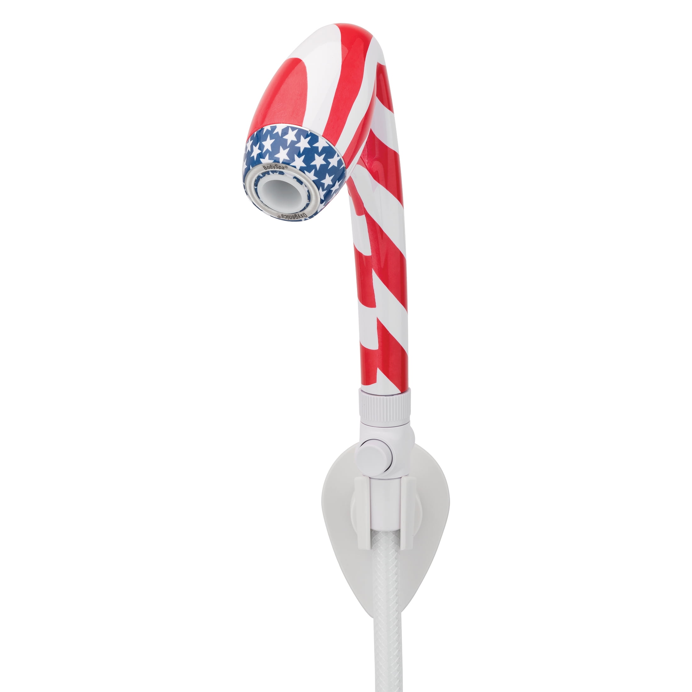 (2 pack) Oxygenics BodySpa RV Handheld Shower Head 2-Setting Red, White and Blue