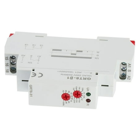 Home Appliance Delay Time Relay with LED Indicator 0.1s-10d Power off ...