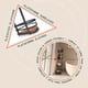 thumbnail image 5 of Esquinero Para Baño Estante Organizador Mueble Para Baño 4 Niveles Metalico Negro Madera Acacia, 5 of 11