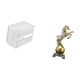 thumbnail image 5 of caso de tejido,Caja de almacenamiento de papel higiénico para montaje en pared,Figura de escritorio,Estatua de caballo en estante,escritorio,oficina,decoración del hogar,Figura decorativa de, 5 of 8