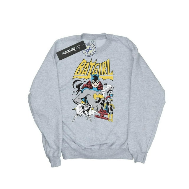 DC Comics Chandail Molletonné pour Filles Héroïne Ou Méchante Batgirl