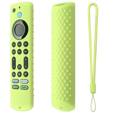 fankhu Smart TV Remote Protector with Lanyard Silicone Case for Toshiba/Insignia Fire
