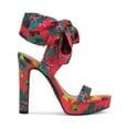 thumbnail image 2 of INC Womens Noyar Satin Ankle Tie Platform Sandals, 2 of 3