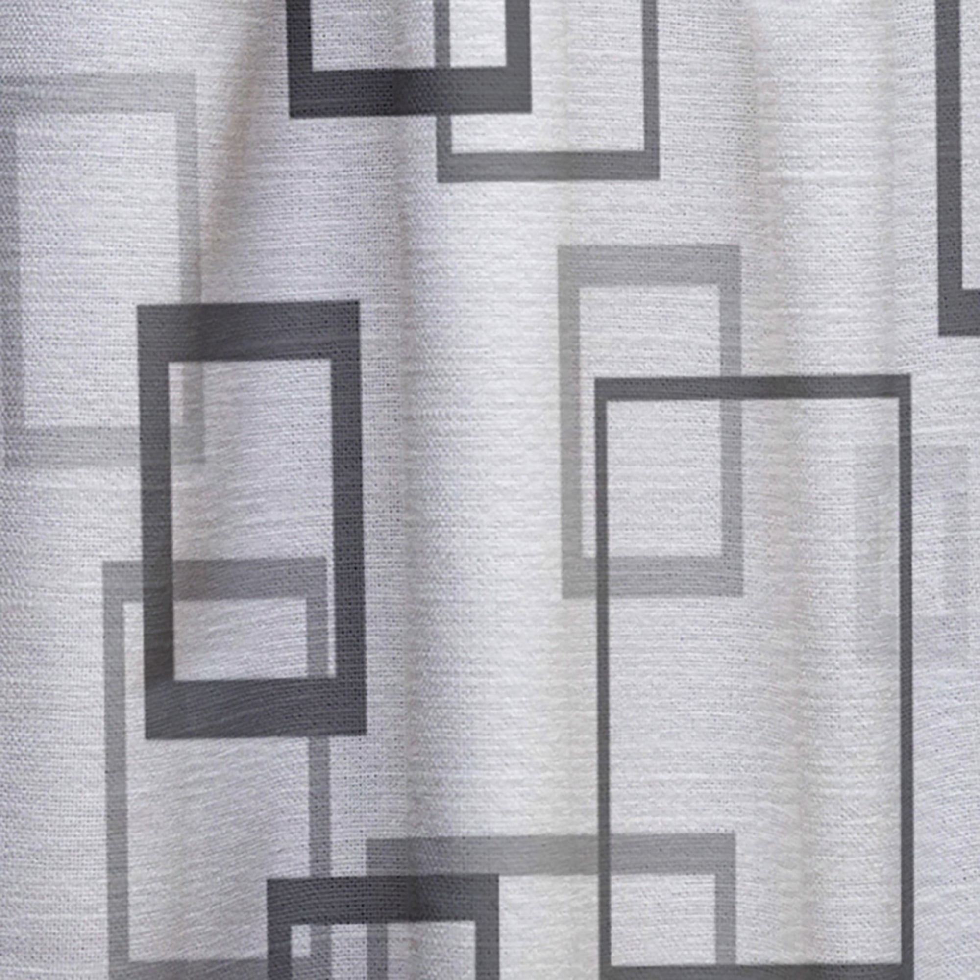 Designart 'Abstract Retro Design Pattern II' Mid-Century Modern Curtain Panel