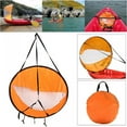 thumbnail image 4 of Kayak Boat Wind Sail Sup Sailboat Paddle Board Portable Sailing Windpaddle Canoe, 42x42 inch, 4 of 10