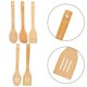 thumbnail image 3 of 15pcs Bamboo Wooden Utensils: Cooking Nonstick Spatula Spoon Turner Slotted Spoon with Long Handle Kitchen Tools Cookware Set, 3 of 3