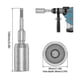 thumbnail image 3 of SDS-Plus Ground Rod Driver for T Posts and Grounding Rods f26, 3 of 5