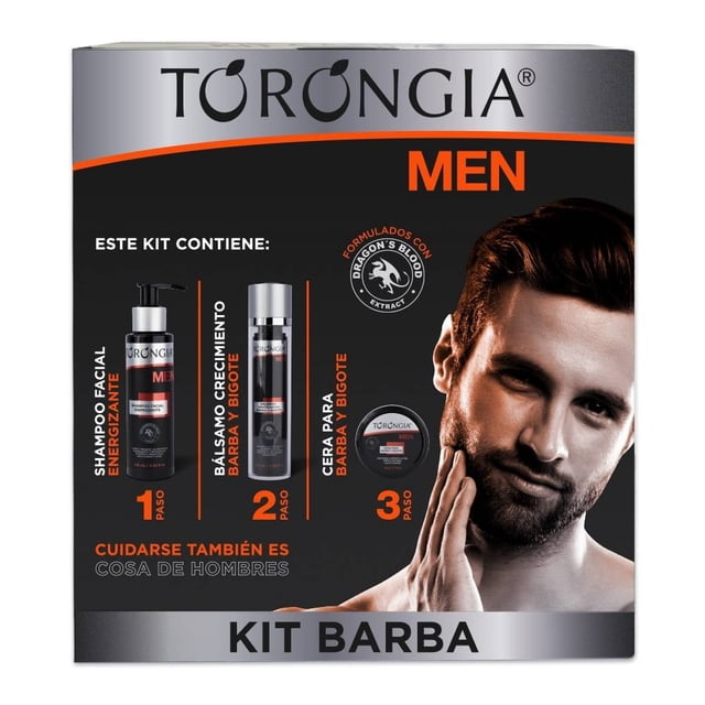 Kit barba Torongia Men dragon's blood extract 3 pzas