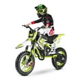 thumbnail image 2 of Seipouy 49cc Dirt Bike, 2 Stroke Dirt Bike for Kids, Off-Road Mini Motorcycle, Kids Dirt Bike Max Load 220LBS, Gas Power Pocket Rocket Bike, Dirt Bike Gas Powe with Improved Disc Brakes, 2 of 8