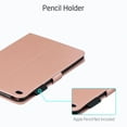 thumbnail image 3 of iPad mini 4 Case, iPad mini 4th Generation Case 7.9", Allytech PU Leather Slim Fit Blossom Magnetic Stand Folio Book Cover Style Cards Holder Wallet Case for Apple iPad mini 4 A1550 A1538, Rosegold, 3 of 7