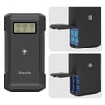 thumbnail image 1 of Power Bank Suptig Negro con Caja de Cargador Compatible con GoPro Hero 12 11 10 9 8 7 6 5, 1 of 13