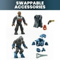 thumbnail image 6 of MEGA Halo Renegade Banshee Vehicle Building Kit with 2 Micro Action Figures (205 pieces), 6 of 7