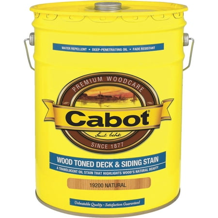 Cabot VOC Wood Toned Deck & Siding Exterior Stain (Best Wood For Exterior Siding)