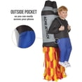thumbnail image 3 of Morph Kids Jetpack Pick Me Up Inflatable Costume Boys Rocket Jet Pack Halloween Multicolor One Size, 3 of 9
