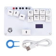 Mini HitBox Fighting Stick GamePad keyboard mechanical switches keys