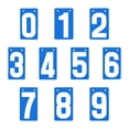 thumbnail image 1 of Mareador de puntaje Sports SporeToard, Números 0-9, tarjetas de flip de puntaje manual, puntaje de fútbol con tarjetas de número de fútbol tenis bola azul, 1 of 8