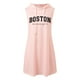 thumbnail image 4 of Vestido informal con estampado de letras para mujer: poliéster suave, versátil para ocasiones en casa y al aire libre, 4 of 4
