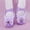 Purple, variant on LvhaoGJOB Ballet Flats for Kids Soft Flexible Sole ballet flats Elegant Design kids ballet flats Flexible Flat Sole girls shoes All Season Dance Class Footwear Ballet Flats