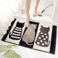 thumbnail image 1 of Alfombrilla gruesa para suelo, almohadilla antideslizante para Baño, Dormitorio, cocina, entrada de absorción de agua Fivean unisex, 1 of 1