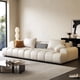 thumbnail image 2 of Cloud Bedroom Sofa Leather Modern Love Seat Lazy Living Room Sofa Couch Lounge Mobili Per La Casa Luxury Bedroom Set Furniture My Lux Decor Round, 2 of 16