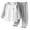 Grey, variant on CPNG Boys Girls Loungewear Sleepwear Underwear 2 Pcs Set Color Blocked Long Sleeve Crewneck Pullover Top and Pants Set