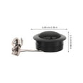 thumbnail image 2 of LOLIPPYY 1 Paire de Tweeters pour Design Compact Plastique Noir et Métal, 2 of 8