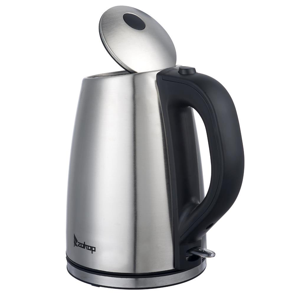 ZOKOP 1500W 1.8L Stainless Steel Electric Kettle for instant coffee