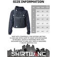 thumbnail image 7 of ShirtBANC Women's Croptop Windbreaker Lightweight Water Resistant Raincoat, 7 of 7