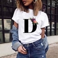 thumbnail image 2 of Gibobby Camisetas Mujer Manga Corta Round Casual Fashion Short-Sleeved T Shirt Top Neck Women's Blouse(Gris,G), 2 of 4